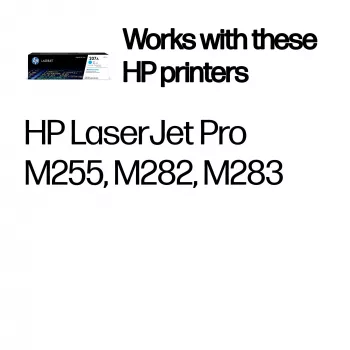 HP 207A Cyan Original LaserJet Tonerio kasetė, 1250 puslapių, mėlyna, 1 vnt.
