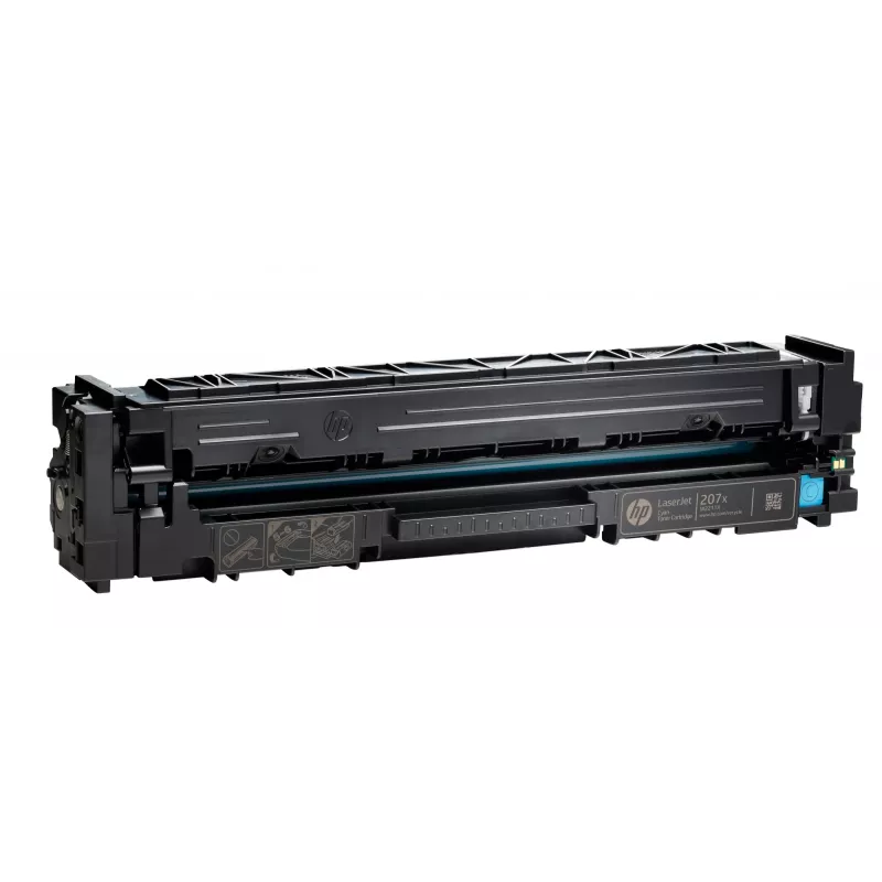 HP 207X High Yield Original LaserJet dažų kasetė, cian, 2450 puslapių