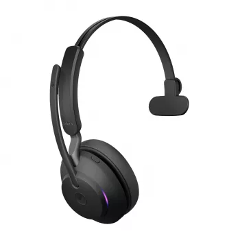 Jabra Evolve2 65 USB-A juoda mono ausinė su Microsoft Teams sertifikatu