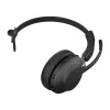 Jabra Evolve2 65 USB-A Black MS Chrg Stand Mono – belaidė ausinė su įkrovimo stovu, Mono, Microsoft Teams