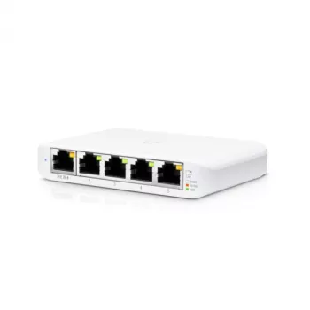 UBIQUITI NETWORKS Unifi Switch Flex Mini 5 prievadų valdomas Gigabit Ethernet jungiklis 60W