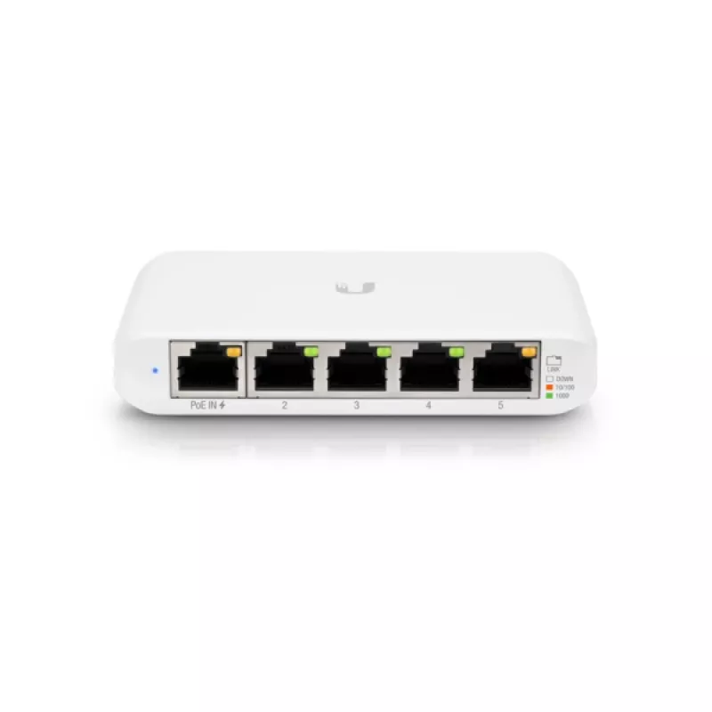 UBIQUITI NETWORKS Unifi Switch Flex Mini 5 prievadų valdomas Gigabit Ethernet jungiklis 60W