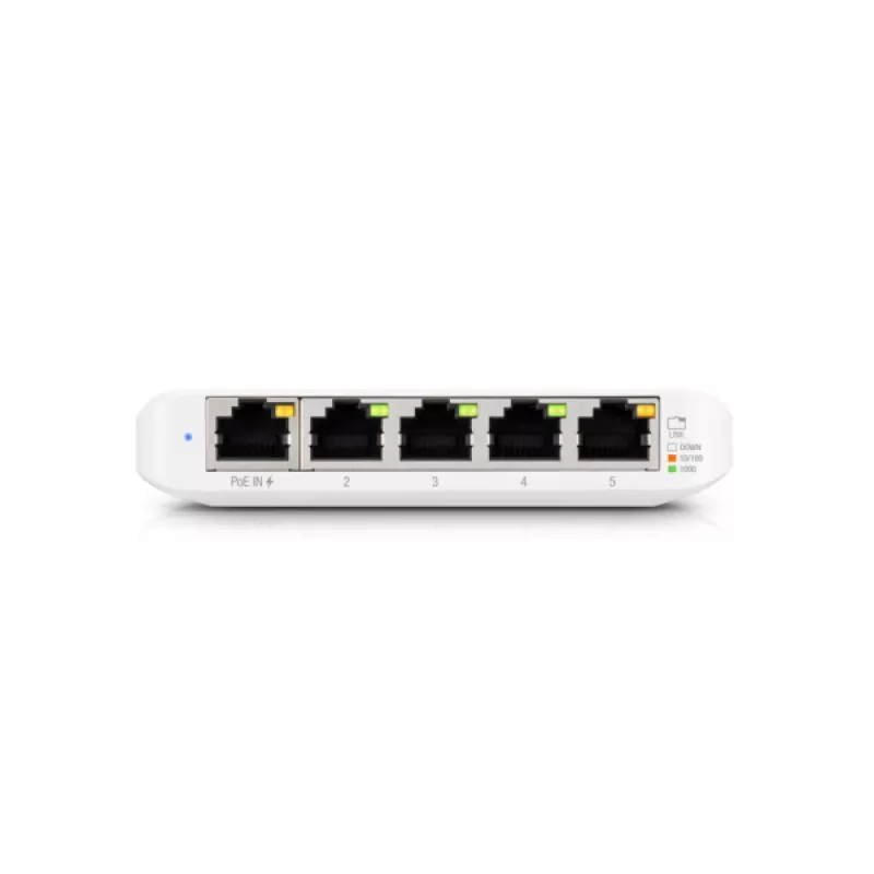 UBIQUITI NETWORKS Unifi Switch Flex Mini 5 prievadų valdomas Gigabit Ethernet jungiklis 60W
