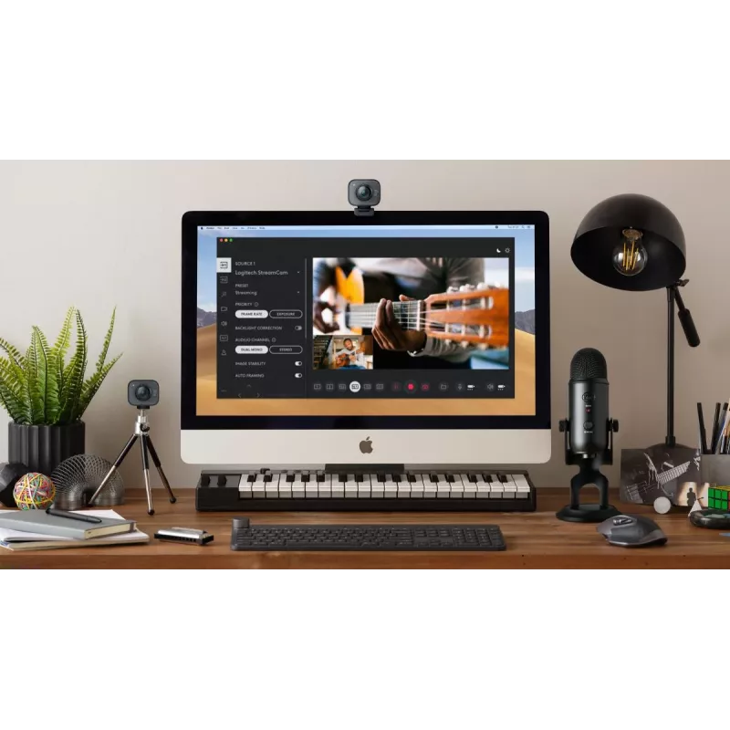 Logitech StreamCam Graphite internetinė kamera