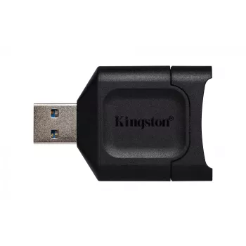 Kingston Technology MobileLite Plus SD kortelių skaitytuvas USB 3.2 Gen 1 (3.1 Gen 1) Type-A juodas