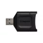 Kingston Technology MobileLite Plus SD kortelių skaitytuvas USB 3.2 Gen 1 (3.1 Gen 1) Type-A juodas