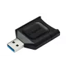 Kingston Technology MobileLite Plus SD kortelių skaitytuvas USB 3.2 Gen 1 (3.1 Gen 1) Type-A juodas