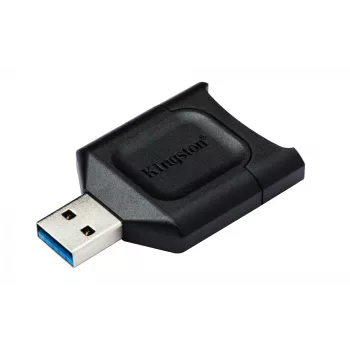 Kingston Technology MobileLite Plus SD kortelių skaitytuvas USB 3.2 Gen 1 (3.1 Gen 1) Type-A juodas