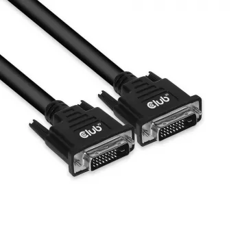 CLUB3D DVI-D Dual Link laidas 24+1 kištukas-kištukas 10 m / 32,8 pėdų 28AWG