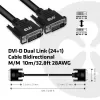 CLUB3D DVI-D Dual Link laidas 24+1 kištukas-kištukas 10 m / 32,8 pėdų 28AWG