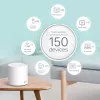 TP-Link AX3000 Viso namo „Mesh“ Wi-Fi sistema, 3 vnt. rinkinys