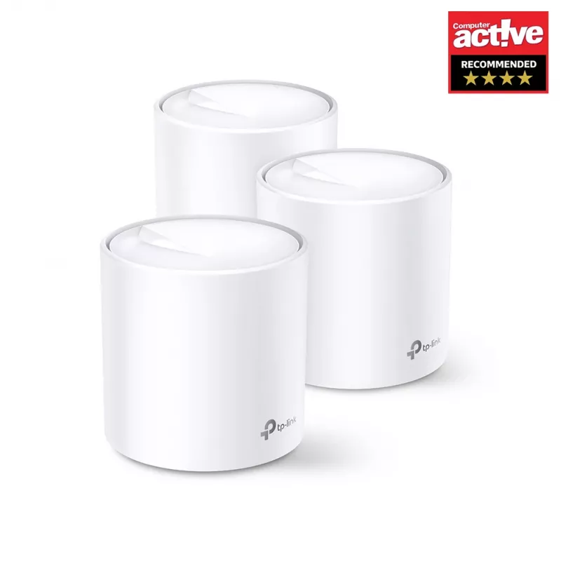 TP-Link AX3000 Viso namo „Mesh“ Wi-Fi sistema, 3 vnt. rinkinys