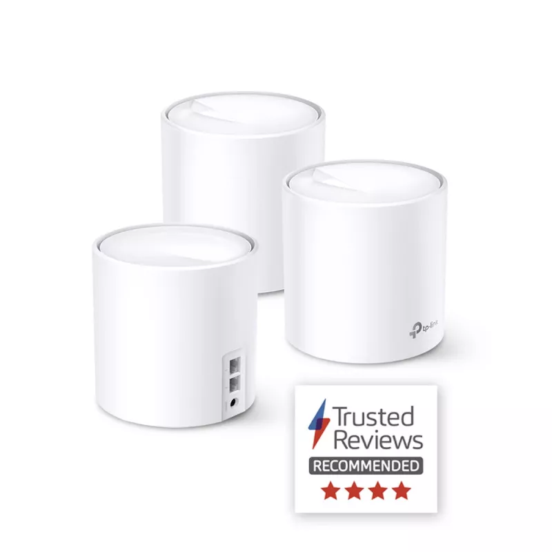 TP-Link AX3000 Viso namo „Mesh“ Wi-Fi sistema, 3 vnt. rinkinys