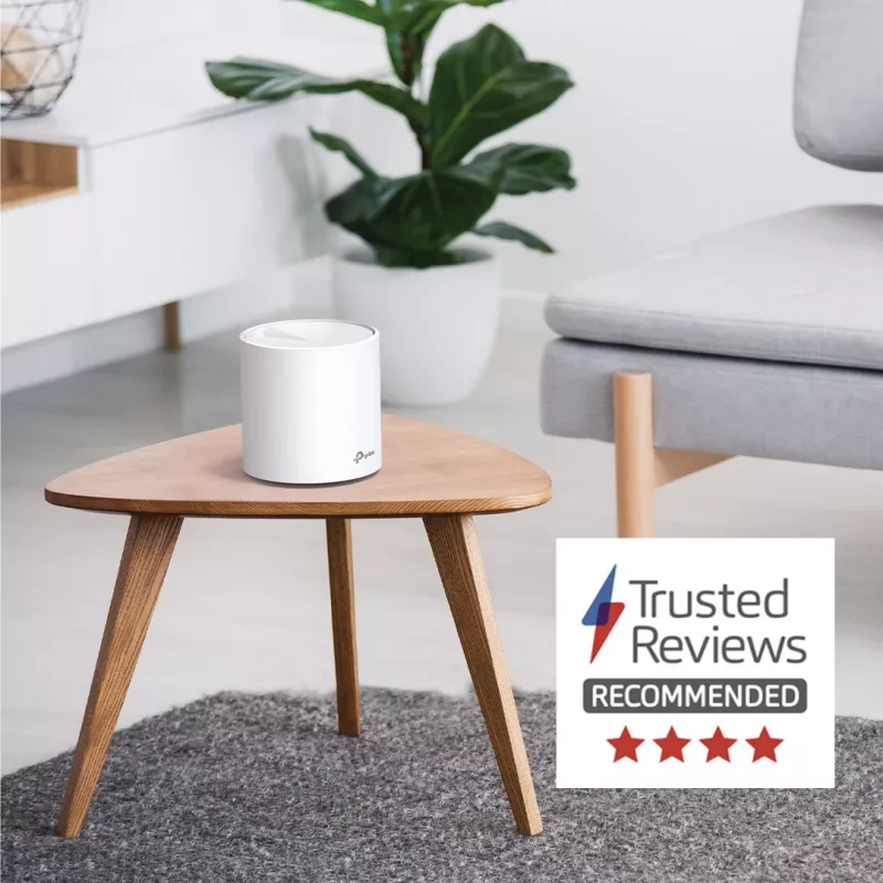 TP-Link AX3000 Viso namo „Mesh“ Wi-Fi sistema, 3 vnt. rinkinys