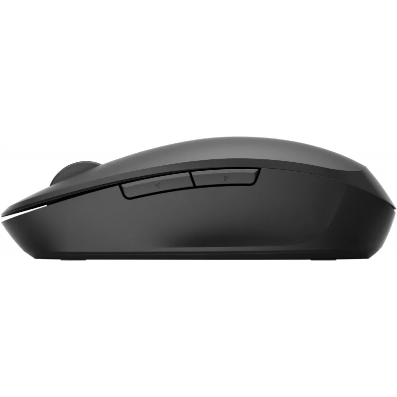 HP Dual Mode Black Mouse 300, dešinei rankai, optinis, RF belaidis, 3600 DPI, juoda
