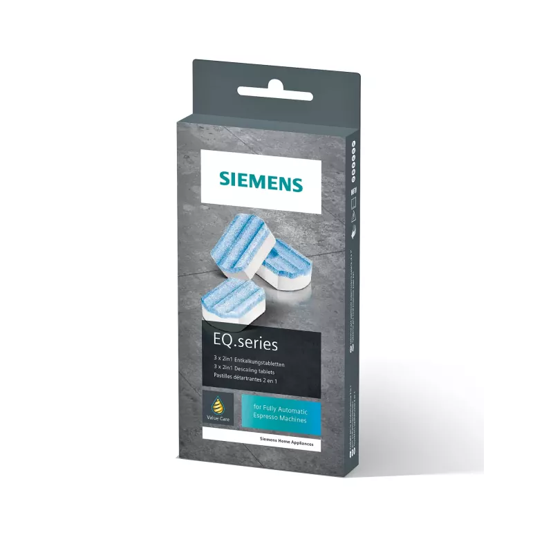 Siemens TZ80002A valymo tabletės kavos aparatui (3 vnt.)
