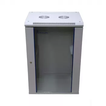 Extralink sieninis spintos stovas 15U 600x600 pilkas - Sieninis stovas - 15U - 60 kg - Užrakinama spyna - Lentynų bėgeliai - Pilka