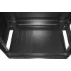 Sieninis stovas Extralink 37U 600x1000 juodas 1200 kg talpa
