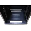 Stovimas serverio stovas Extralink EX.14398 22U juodas su rakinamu stiklo durimis
