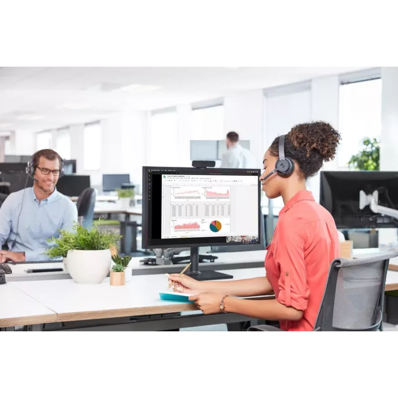 LOGITECH Zone Wireless - USB-C / USB-A - Ausinės - MSFT Teams Zone - Juoda