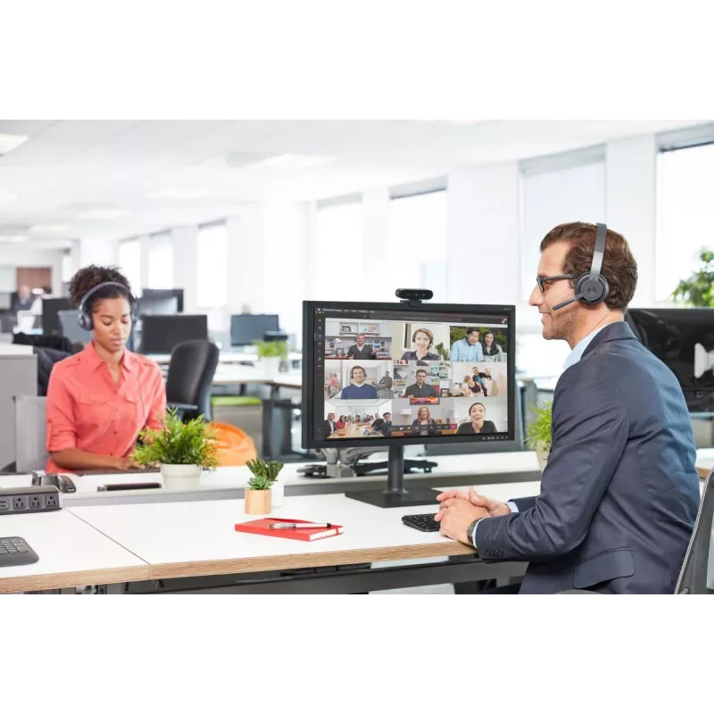 LOGITECH Zone Wireless - USB-C / USB-A - Ausinės - MSFT Teams Zone - Juoda