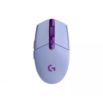 LOGITECH G305 Lightspeed belaidė žaidimų pelė alyvinė
