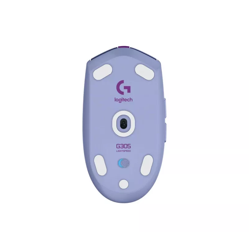 LOGITECH G305 Lightspeed belaidė žaidimų pelė alyvinė