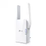 TP-Link RE505X belaidžio tinklo stiprintuvas, Wi-Fi 6, AX1500, dual-band, Gigabit Ethernet, baltas