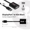 CLUB3D DisplayPort™ į VGA juodas aktyvus adapteris (kištukas / lizdas)