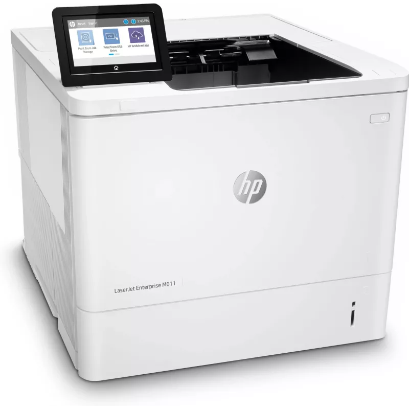 HP LaserJet Enterprise M611dn spausdintuvas, lazerinis, 1200 x 1200 DPI, A4, 61 ppm, dvipusis spausdinimas, tinklo paruoštas