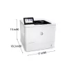 HP LaserJet Enterprise M611dn spausdintuvas, lazerinis, 1200 x 1200 DPI, A4, 61 ppm, dvipusis spausdinimas, tinklo paruoštas
