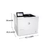 HP LaserJet Enterprise M611dn spausdintuvas, lazerinis, 1200 x 1200 DPI, A4, 61 ppm, dvipusis spausdinimas, tinklo paruoštas