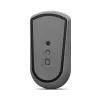 Optinė Bluetooth pelė Lenovo 600 – 2400 DPI, Bluetooth 5.0 dviejų įrenginių, 3 mygtukai, rutulinis slinkimas, Geležinė pilka