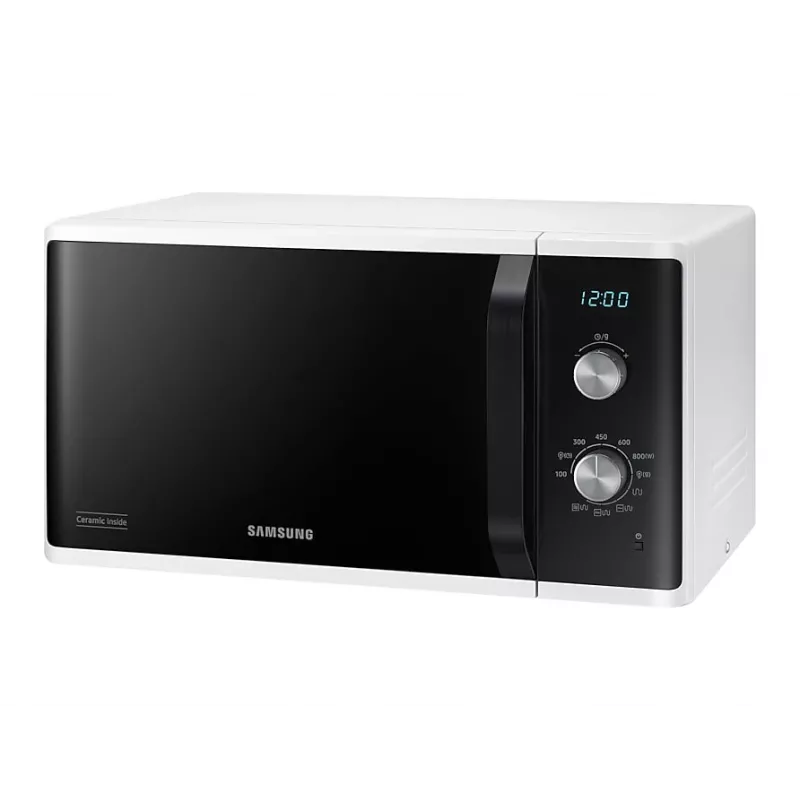 Samsung MG23K3614AW/EG kombinuota mikrobangų krosnelė, balta, 23 L, 800 W
