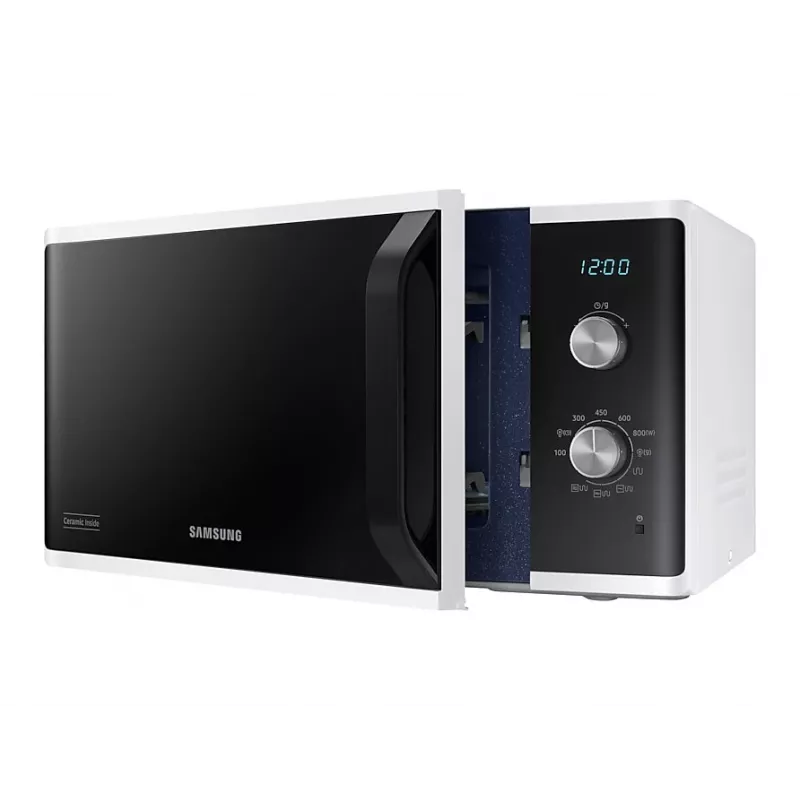 Samsung MG23K3614AW/EG kombinuota mikrobangų krosnelė, balta, 23 L, 800 W