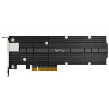SYNOLOGY E10M20-T1 PCIe adapteris – 10GbE tinklo ir dviejų M.2 NVMe SSD derinys