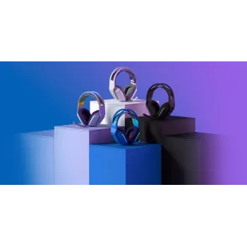 LOGITECH G733 Lightspeed belaidės RGB žaidimų ausinės balta