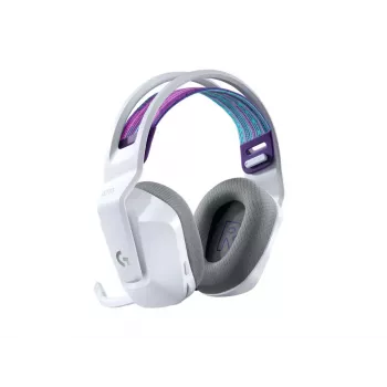 LOGITECH G733 Lightspeed belaidės RGB žaidimų ausinės balta