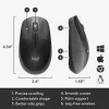 LOGITECH M190 Pilno dydžio belaidė pelė anglies pilka