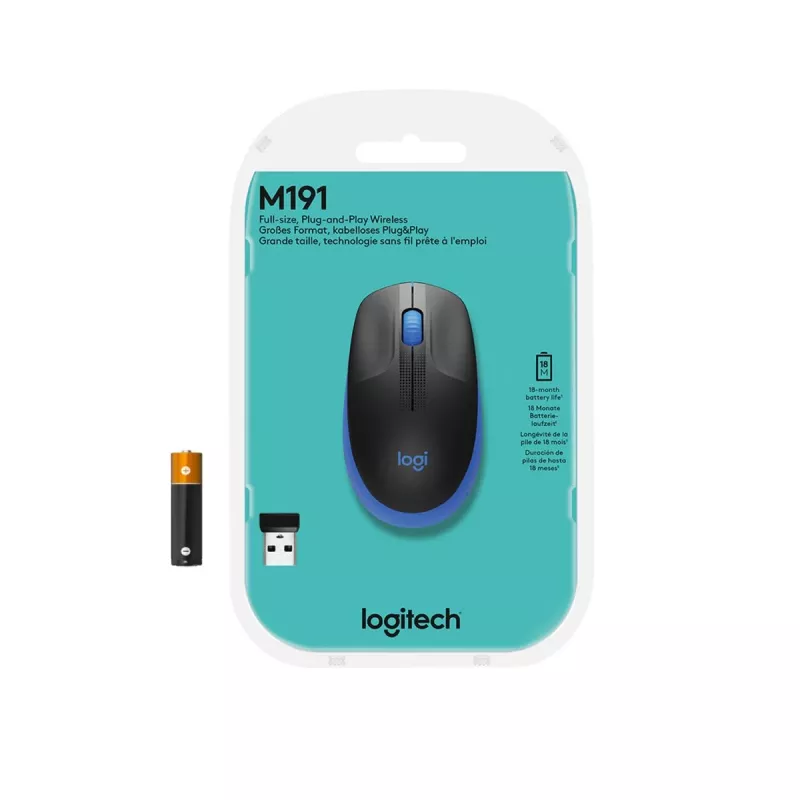 Pelė Logitech M190 Wireless USB