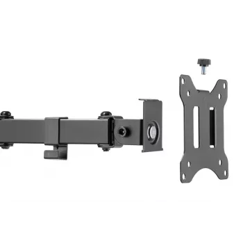 DIGITUS Universalus Vieno Monitoriaus Laikiklis su Spaustuvu 17-32 col. 8 kg (maks.) Juodas