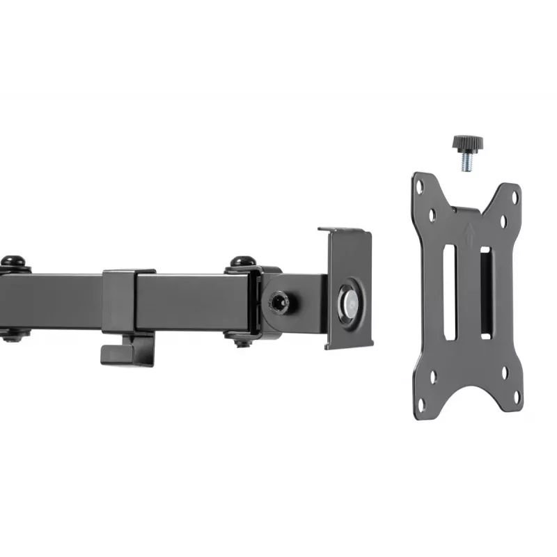 DIGITUS Universalus Vieno Monitoriaus Laikiklis su Spaustuvu 17-32 col. 8 kg (maks.) Juodas