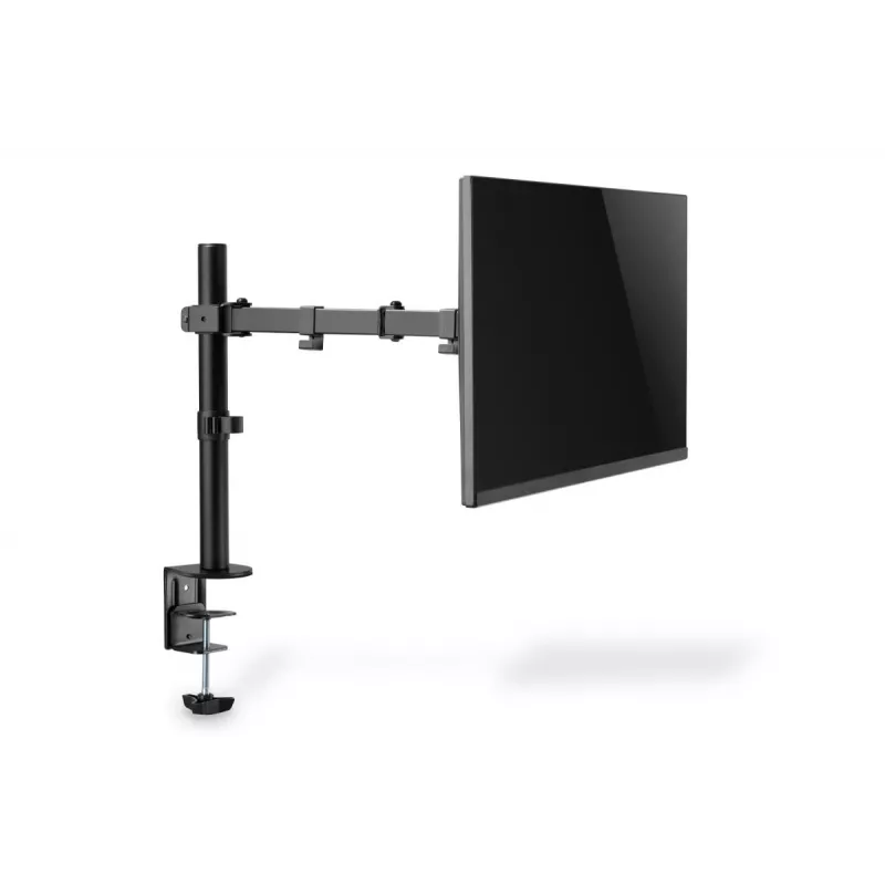 DIGITUS Universalus Vieno Monitoriaus Laikiklis su Spaustuvu 17-32 col. 8 kg (maks.) Juodas