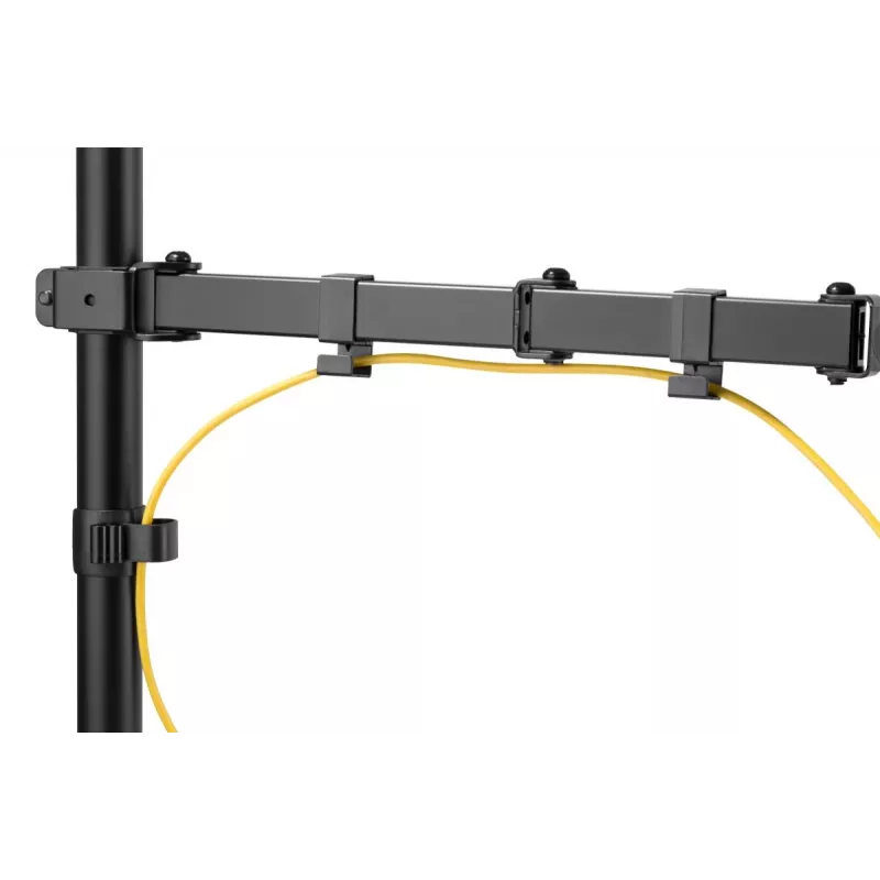 DIGITUS Universalus Vieno Monitoriaus Laikiklis su Spaustuvu 17-32 col. 8 kg (maks.) Juodas