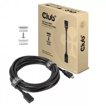 CLUB3D HDMI ilginimo laidas 4K60Hz M/F 5m