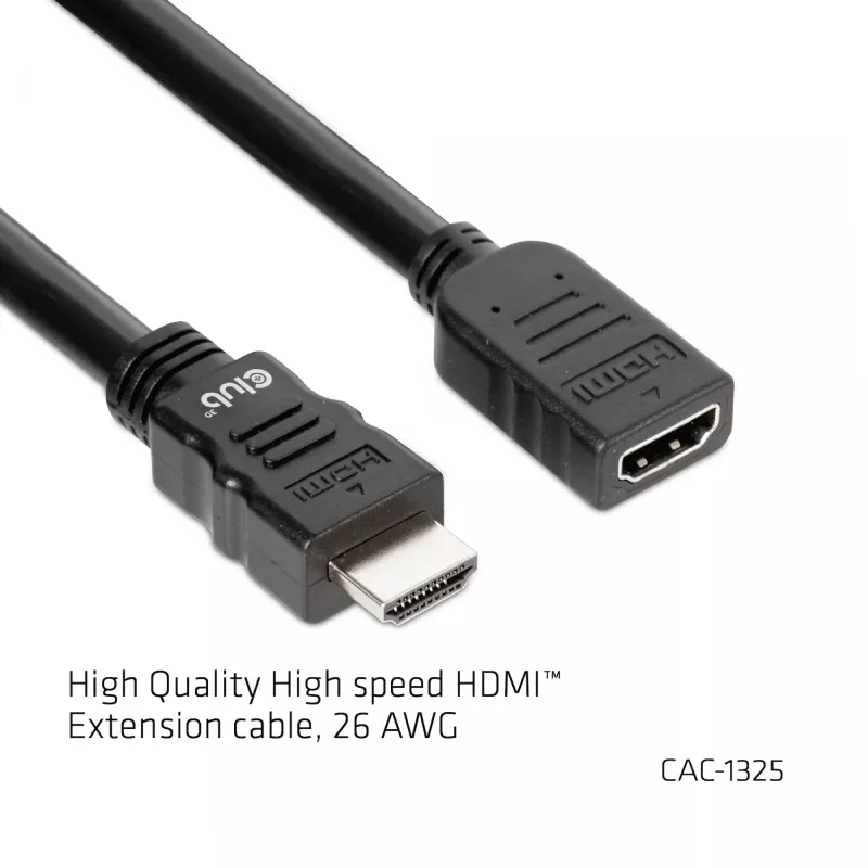 CLUB3D HDMI ilginimo laidas 4K60Hz M/F 5m