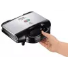 Sumuštinių keptuvė Tefal SM1572, 700 W, kepimo plokštės 230 x 130 mm, nerūdijantis plienas/juoda