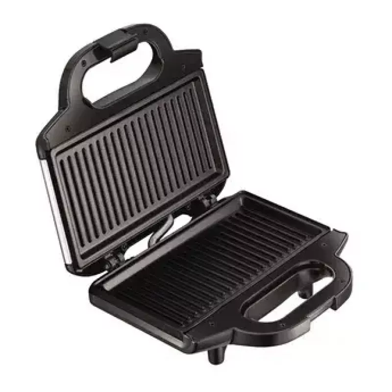 Sumuštinių keptuvė Tefal SM1572, 700 W, kepimo plokštės 230 x 130 mm, nerūdijantis plienas/juoda