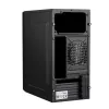 Akyga AK36BK Micro ATX kompiuterio korpusas, Micro ATX / Flex ATX / Mini ITX, USB 3.0 + USB 2.0, be maitinimo bloko, juodas