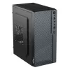 Akyga AK36BK Micro ATX kompiuterio korpusas, Micro ATX / Flex ATX / Mini ITX, USB 3.0 + USB 2.0, be maitinimo bloko, juodas